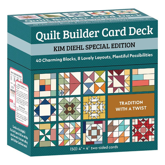 Quilt Builder Card Deck Set Kim Diehl Special Edition - C&T Publishing from Fort Worth Fabric Studio