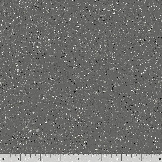 Quilt Doodle Drops Charcoal - Marcus Fabrics from Fort Worth Fabric Studio