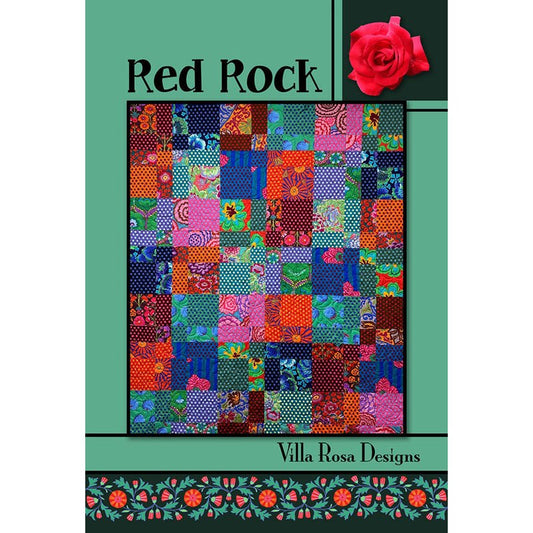 Red Rock Quilt Pattern PDF Download - Villa Rosa Designs from Fort Worth Fabric Studio