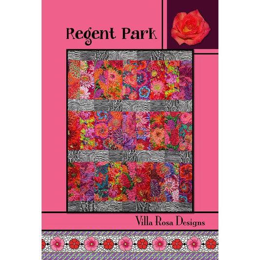 Regent Park Quilt Pattern PDF Download - Villa Rosa Designs from Fort Worth Fabric Studio