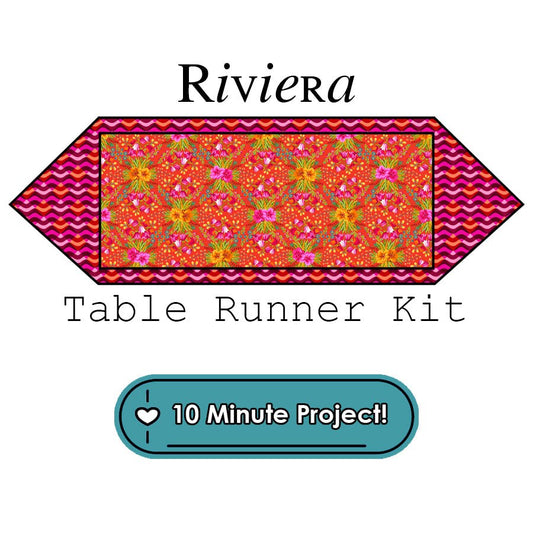 Riviera Table Runner Kit Free Spirit - Free Spirit from Fort Worth Fabric Studio