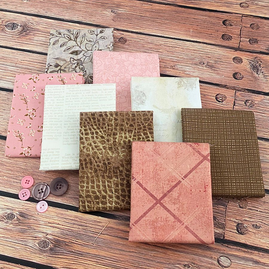 Round Top Heirloom – FWFS Exclusive 8 Piece Fat Quarter Bundle - Fort Worth Fabric Studio from Fort Worth Fabric Studio