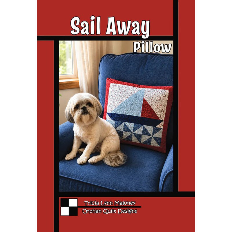 Sail Away Pillow Pattern PDF Download - Villa Rosa Designs from Fort Worth Fabric Studio