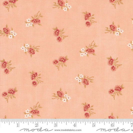 Sandalwood Rosalie Florals Rose Quartz - Moda from Fort Worth Fabric Studio