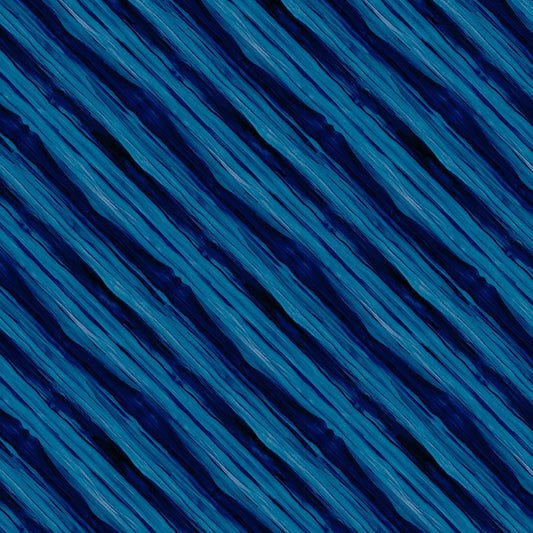 Sapphire Seas Stripes Dark Blue - Wilmington Prints from Fort Worth Fabric Studio