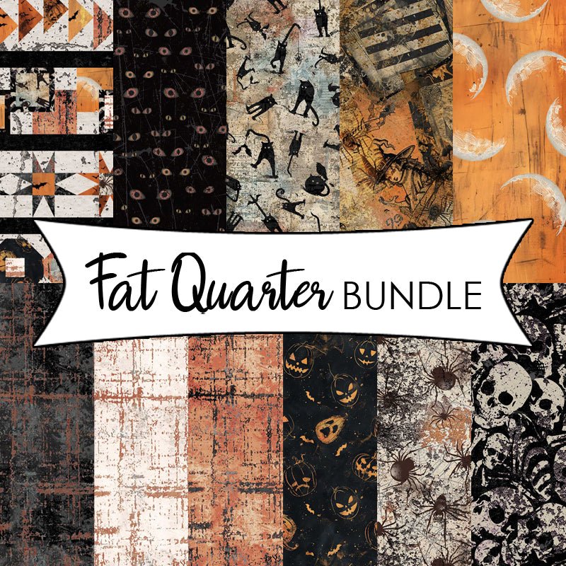Scary Spice Fat Quarter Bundle - Studio E from Fort Worth Fabric Studio