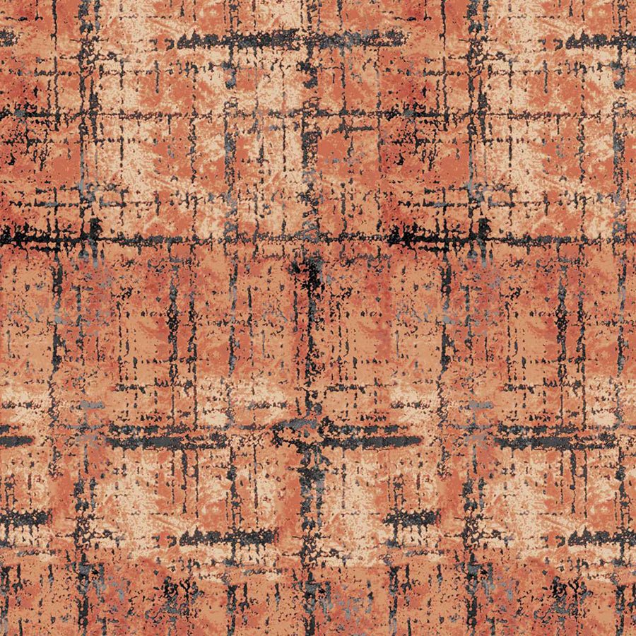 Scary Spice Rough Plaid Honey – Remnant 20″ × 44″
