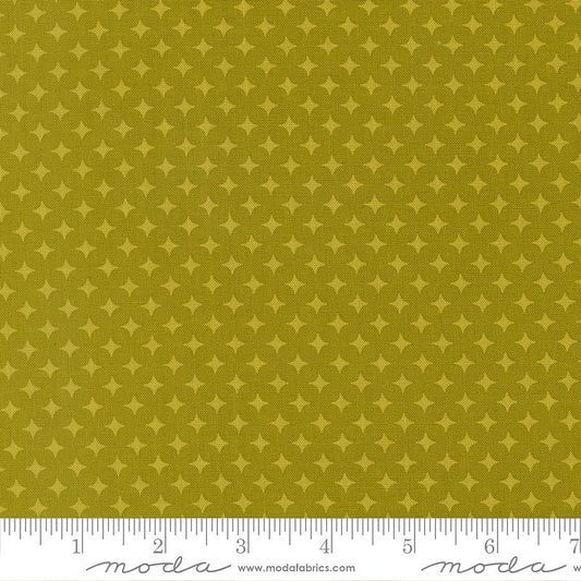 Scenery Diamonds Kelp - Moda from Fort Worth Fabric Studio