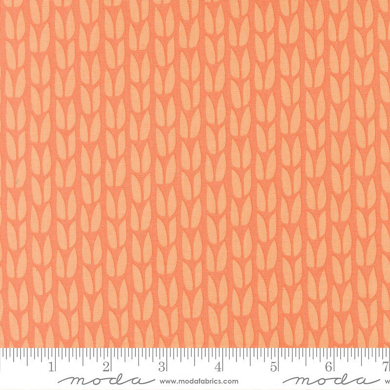 Scenery Sprout Coral - Moda from Fort Worth Fabric Studio