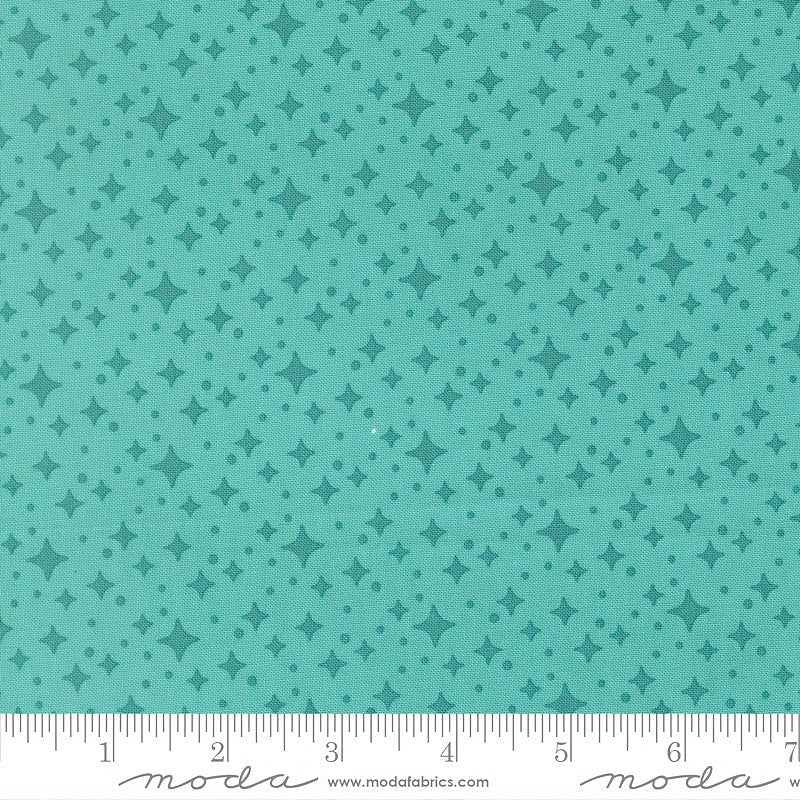 Scenery Starlight Poolside – Remnant 24″ × 44″ - Moda from Fort Worth Fabric Studio