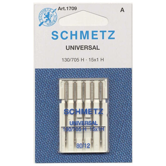 Schmetz Universal Machine Needles 80/12 - Schmetz from Fort Worth Fabric Studio