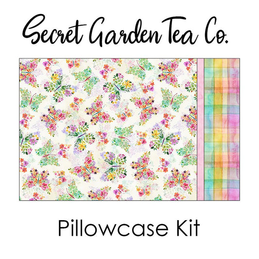 Secret Garden Tea Co. Pillowcase Kit from Hoffman - Hoffman from Fort Worth Fabric Studio