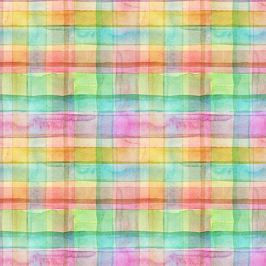 Secret Garden Tea Co. Plaid Multi - Hoffman from Fort Worth Fabric Studio