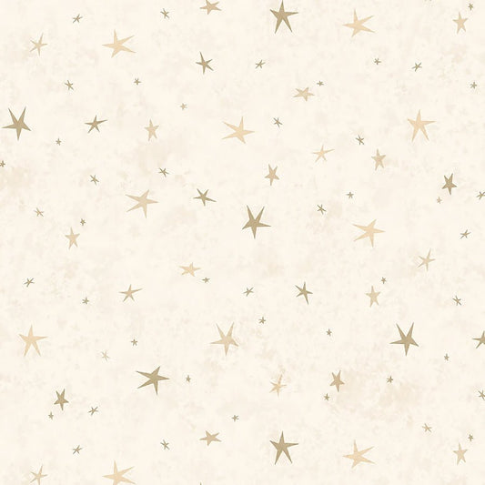 Seeing Stars Cream - Henry Glass from Fort Worth Fabric Studio