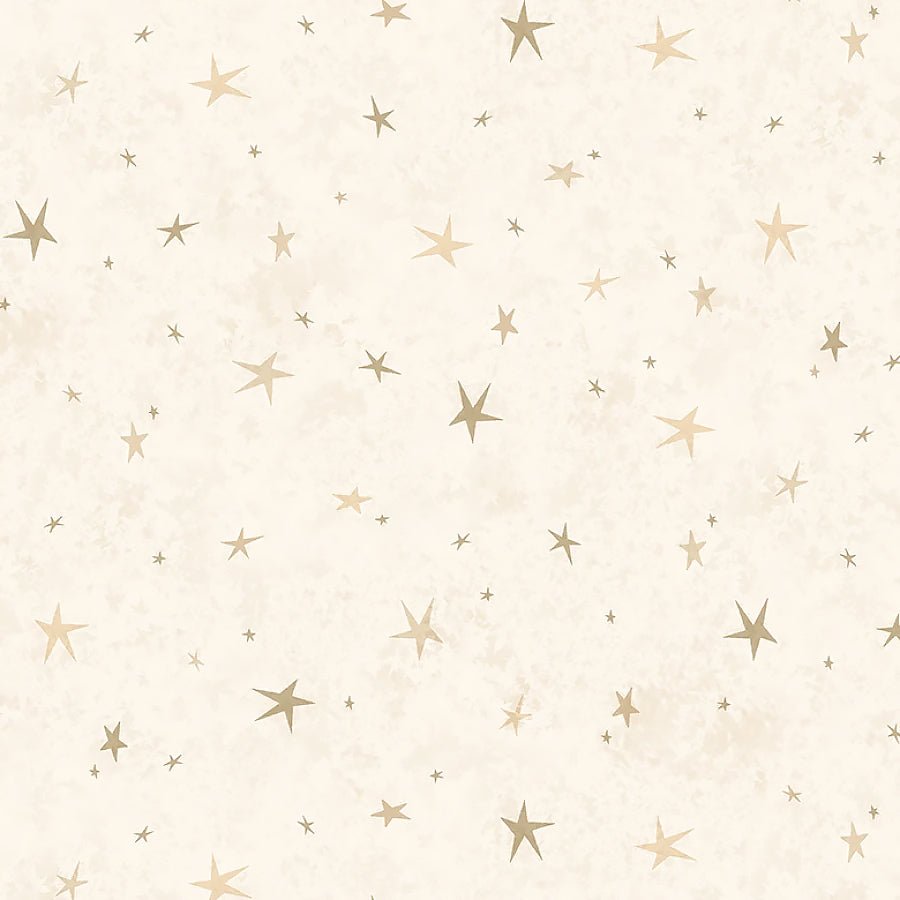 Seeing Stars Cream – Remnant 28″ × 44″