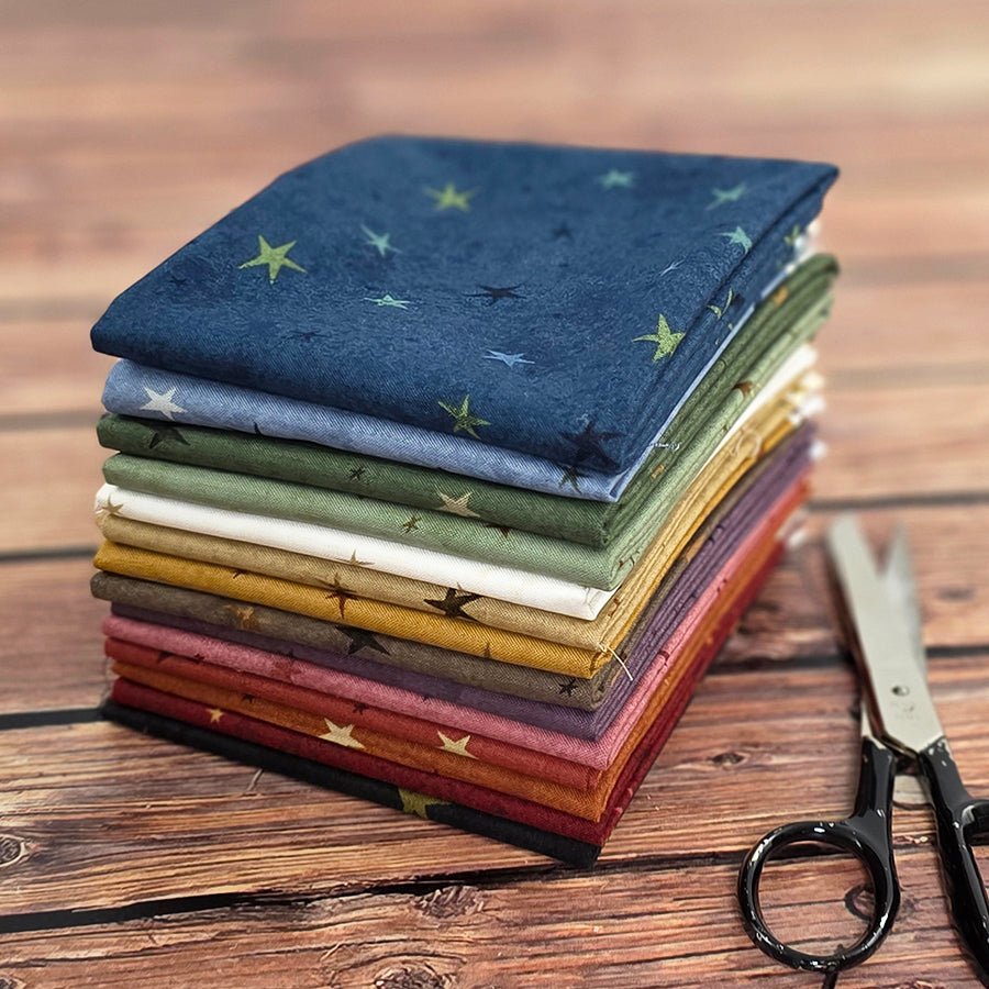 Seeing Stars Fat Quarter Bundle - Henry Glass from Fort Worth Fabric Studio