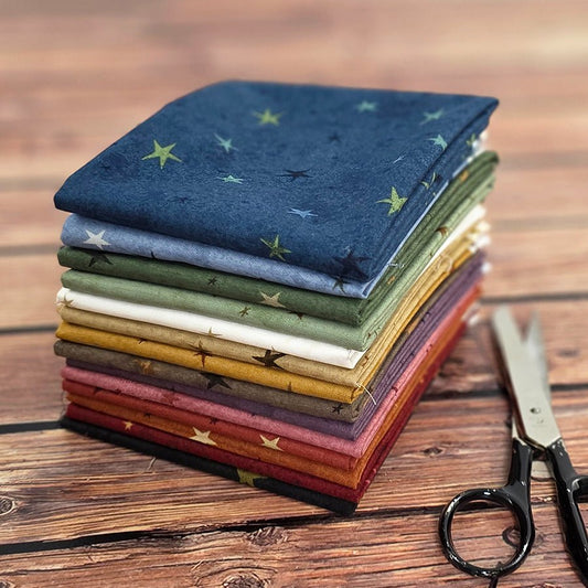 Seeing Stars Fat Quarter Bundle - Henry Glass from Fort Worth Fabric Studio