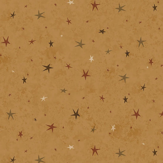 Seeing Stars Gold - Henry Glass from Fort Worth Fabric Studio