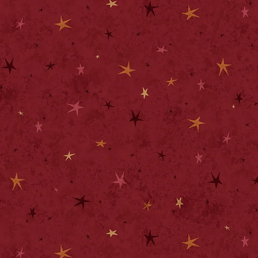 Seeing Stars Red - Henry Glass from Fort Worth Fabric Studio