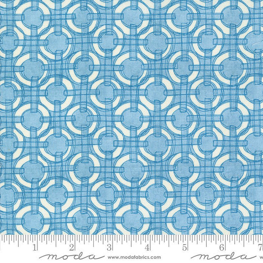 Serena Shores Linked Rings Breeze - Moda from Fort Worth Fabric Studio