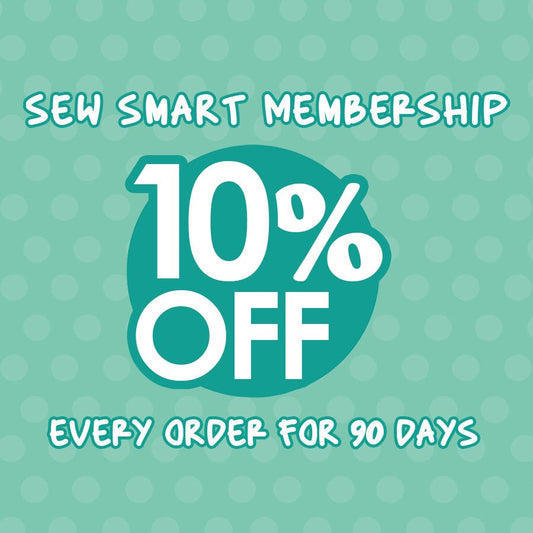 Sew Smart Membership 3 Month Trial - Fort Worth Fabric Studio from Fort Worth Fabric Studio