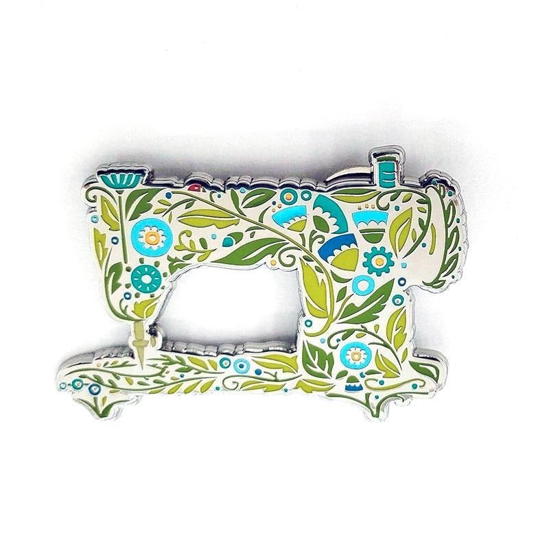Sewing Machine 2 Needle Minder by Robin Pickens - Robin Pickens from Fort Worth Fabric Studio