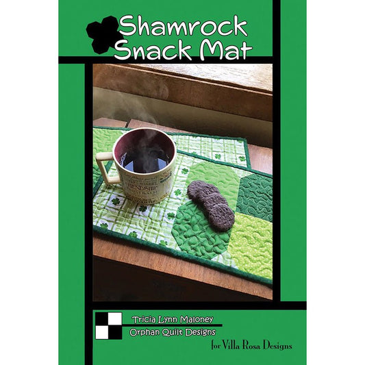Shamrock Snack Mat Pattern PDF Download - Villa Rosa Designs from Fort Worth Fabric Studio