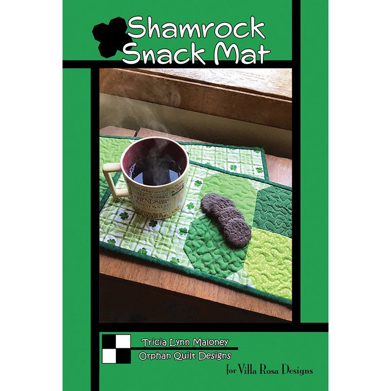 Shamrock Snack Mat Pattern - Villa Rosa Designs from Fort Worth Fabric Studio