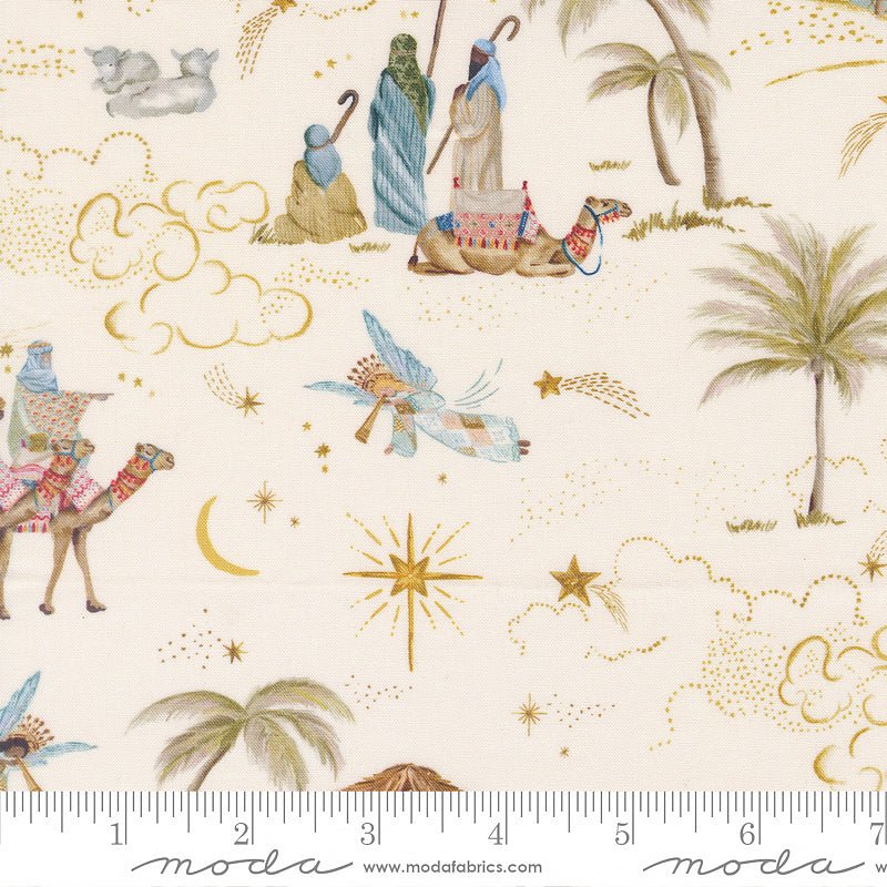 Silent Night Landscape Scenic Lamb – Remnant 41″ × 44″