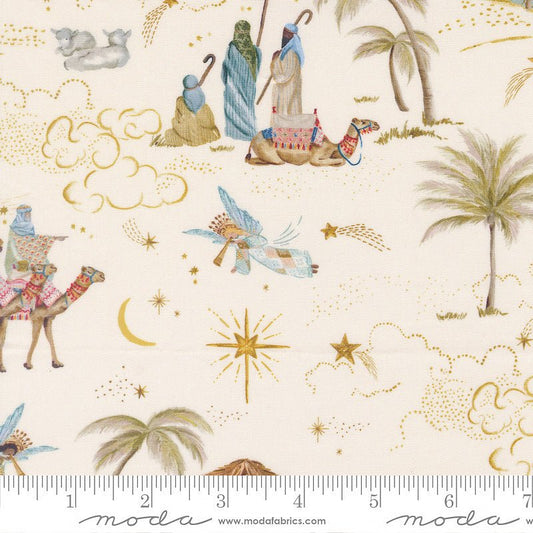 Silent Night Landscape Scenic Lamb – Remnant 41″ × 44″