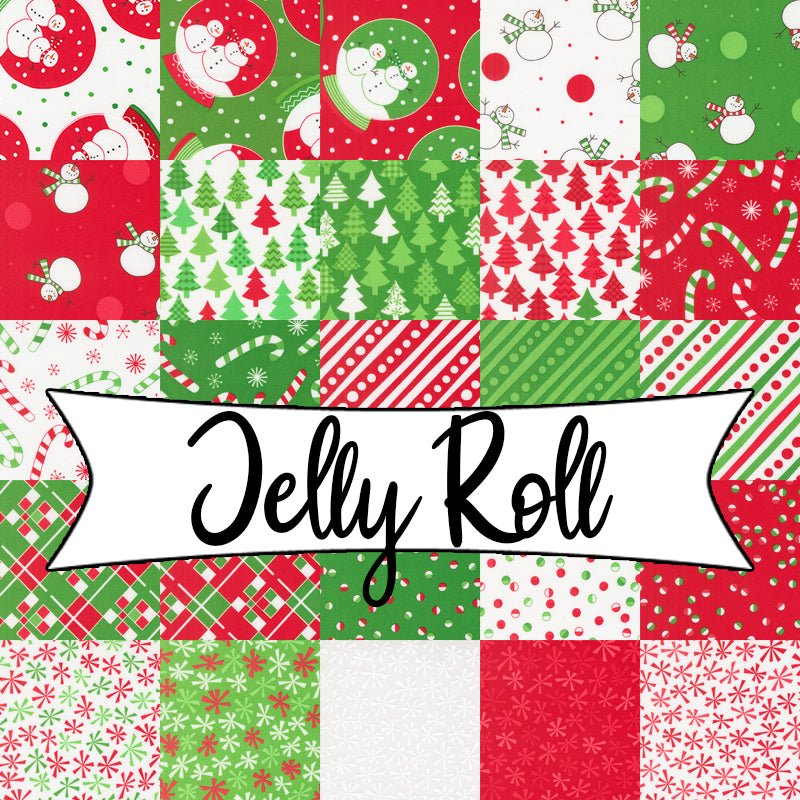 Snow Time Jelly Roll - Moda from Fort Worth Fabric Studio