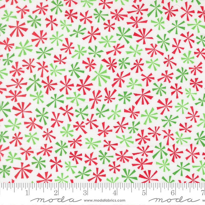 Snow Time Tinsel Blenders Winter White - Moda from Fort Worth Fabric Studio