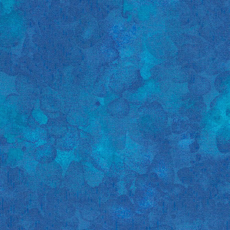 Solid-ish Tonal Blender in Sapphire – Remnant 16″ × 44″