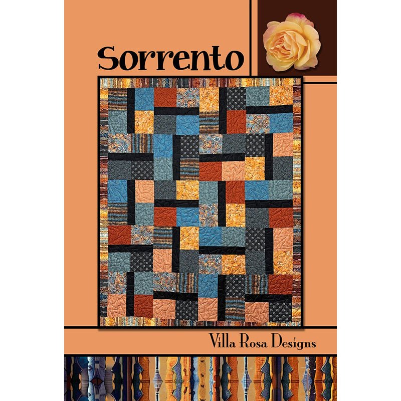 Sorrento Quilt Pattern PDF Download - Villa Rosa Designs from Fort Worth Fabric Studio