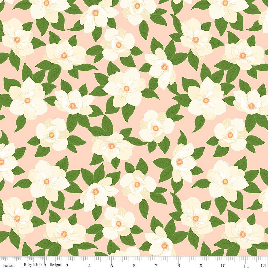 Southern Charm Main Peaches 'n Cream - Riley Blake from Fort Worth Fabric Studio