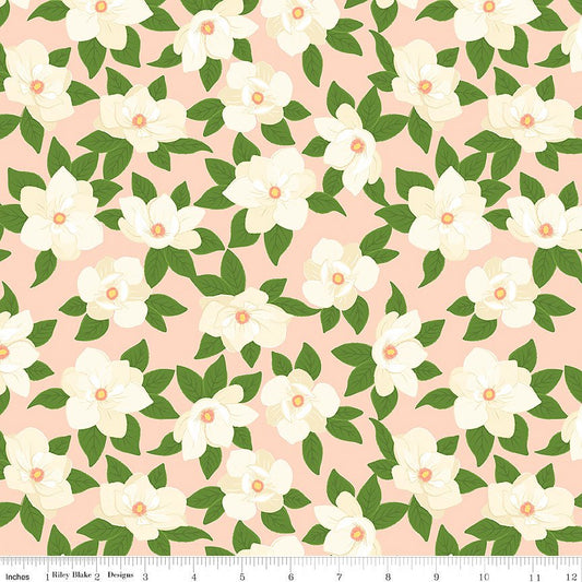Southern Charm Main Peaches 'n Cream - Riley Blake from Fort Worth Fabric Studio