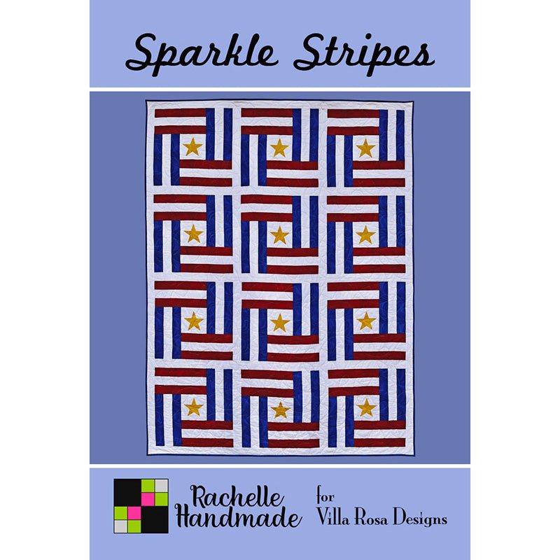 Sparkle Stripes Quilt Pattern - Villa Rosa Designs from Fort Worth Fabric Studio