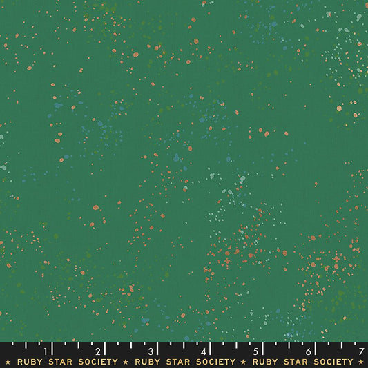 Speckled Emerald Green Metallic - Ruby Star Society from Fort Worth Fabric Studio