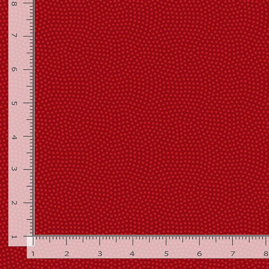 Spin Basic Tomato - Timeless Treasures from Fort Worth Fabric Studio