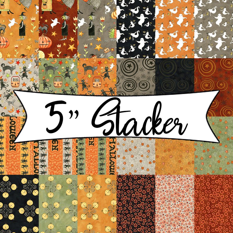 Spooky 5" Stacker - Riley Blake from Fort Worth Fabric Studio