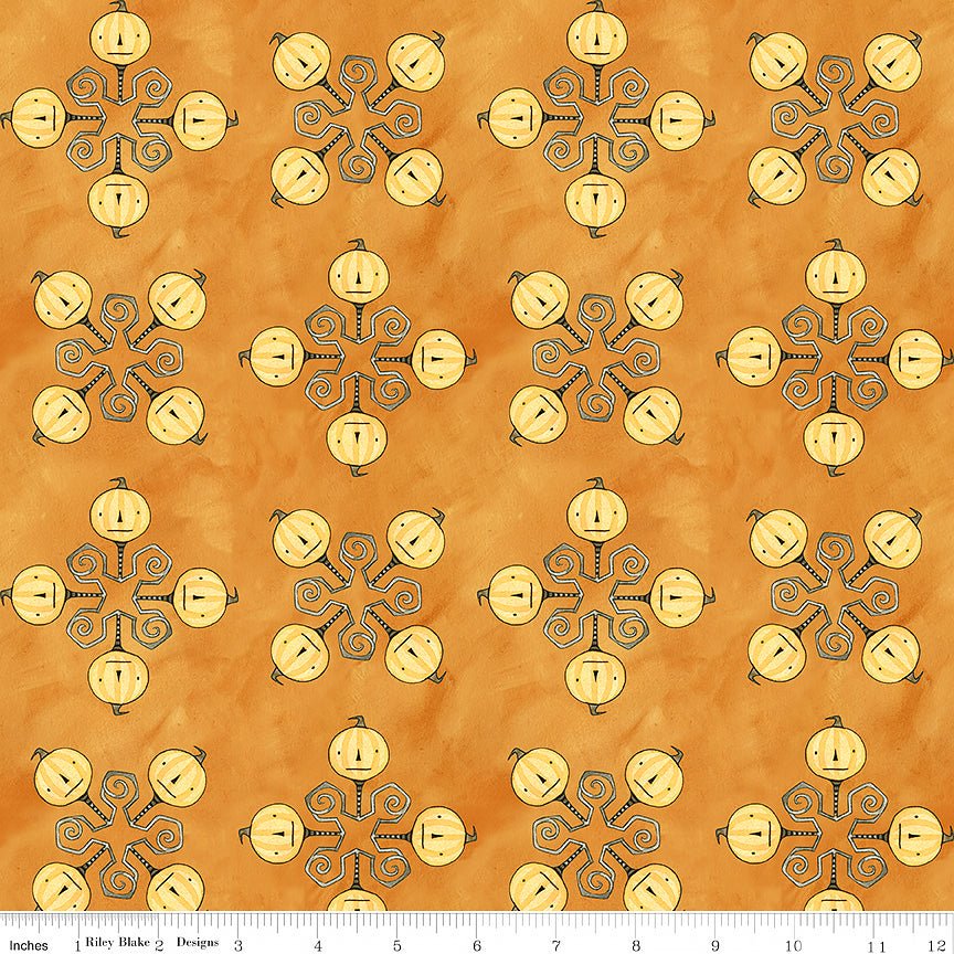 Spooky Jacks Orange – Remnant 37" × 44"