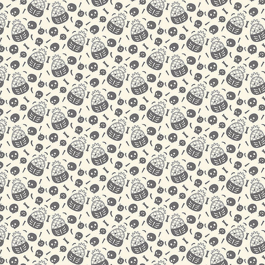 Squishmallows Boo Squad Maui Skeleton Cream - Northcott from Fort Worth Fabric Studio