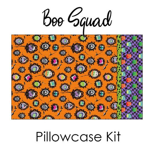 Squishmallows Boo Squad Pillowcase Kit from Northcott - Northcott from Fort Worth Fabric Studio