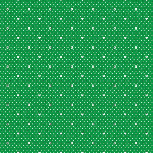 Squishmallows Dots Green - Northcott from Fort Worth Fabric Studio