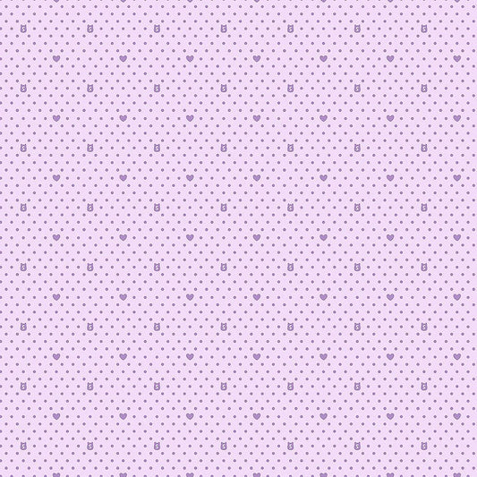 Squishmallows Dots Lavender - Northcott from Fort Worth Fabric Studio