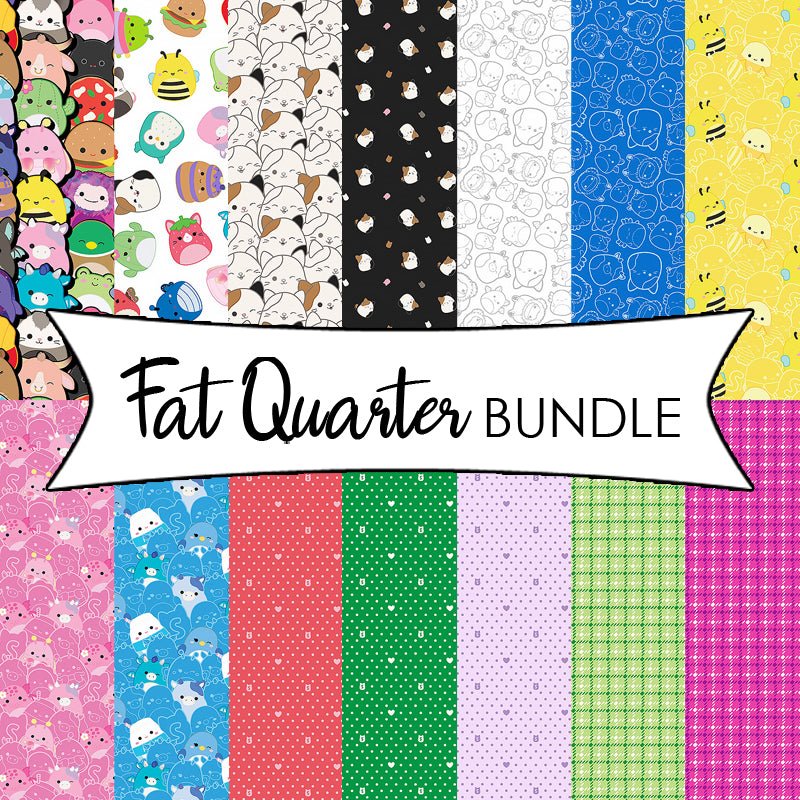 Squishmallows Fat Quarter Bundle - Northcott from Fort Worth Fabric Studio