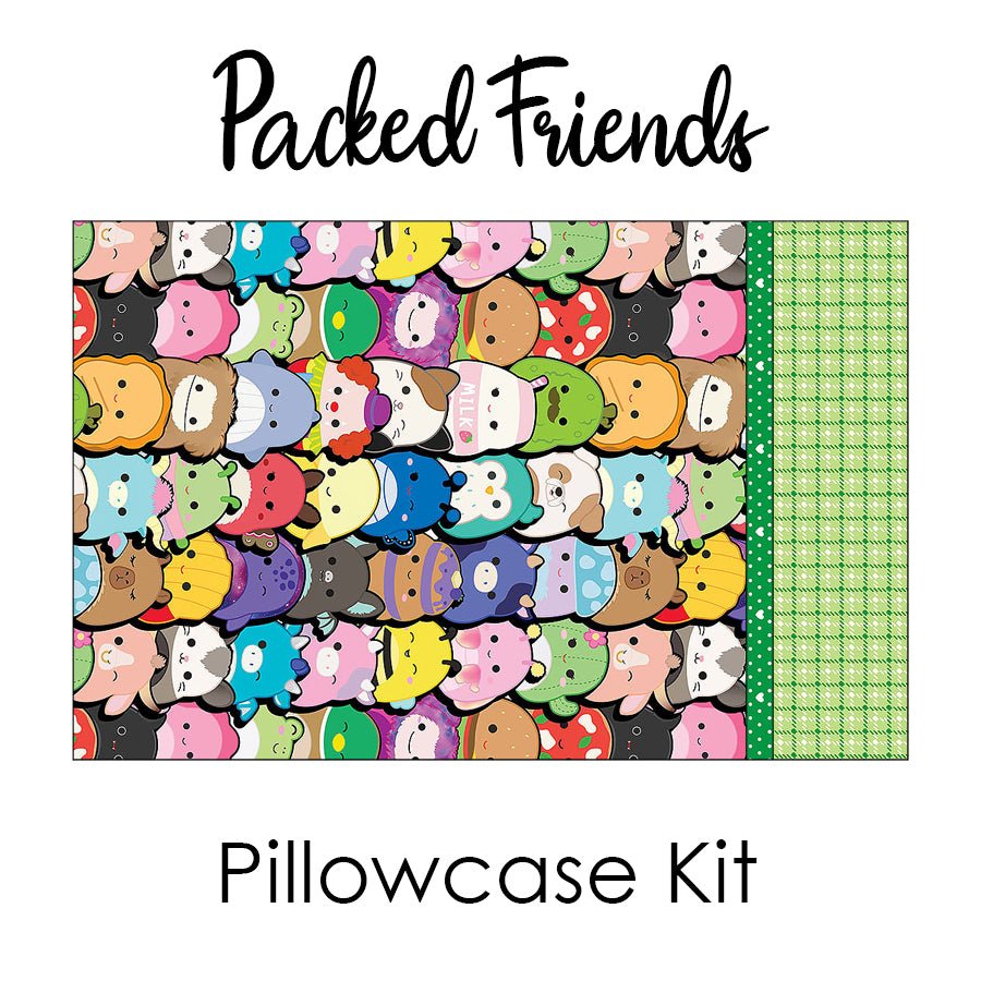 Squishmallows - Packed Friends - Pillowcase Kit from Northcott Kit by Northcott