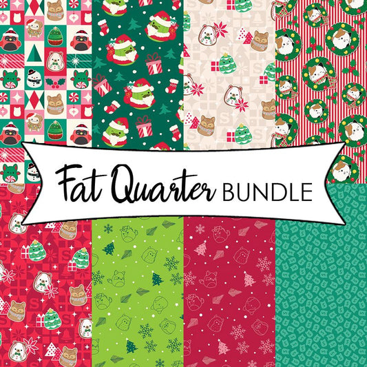 Squishmallows Squish the Season Fat Quarter Bundle - Northcott from Fort Worth Fabric Studio