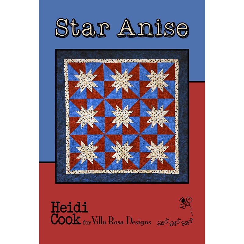 Star Anise Quilt Pattern PDF Download Pattern PDF by Villa Rosa Designs