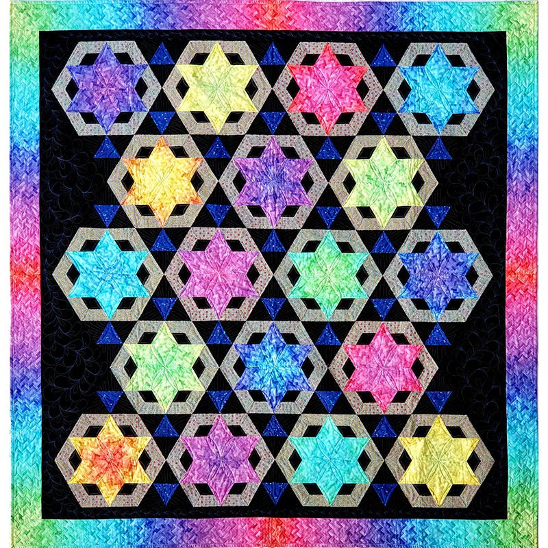 Star Power Quilt Pattern by Irish Chain - Irish Chain from Fort Worth Fabric Studio